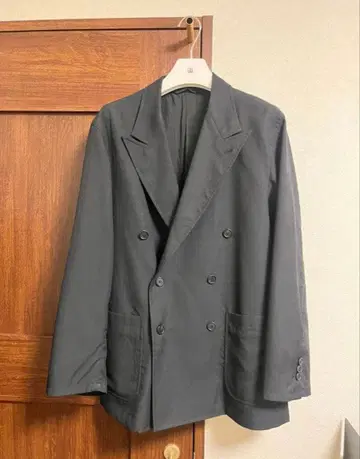 steven alan 블랙 더블 브레스트 자켓