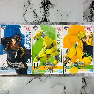 죠죠의 기묘한 모험 제일복권 DIO 쿠죠 죠타로 더 월드 피규어