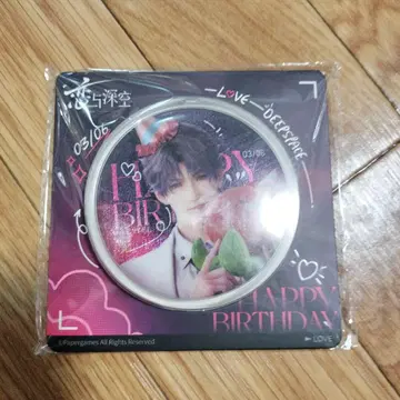 연애와 심공 호무라 2024년 생일 벌스데이 75mm 캔뱃지