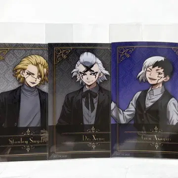 Dr.STONE 점프 페스타 블랙수트 특전 브로마이드