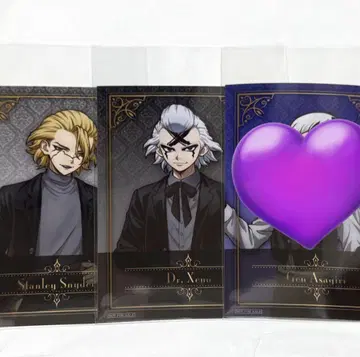 Dr.STONE 점프 페스타 블랙수트 특전 브로마이드