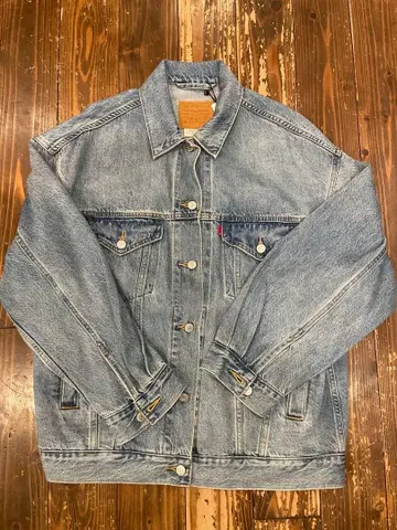 LEVI'S 라이트 블루 데님 자켓 S