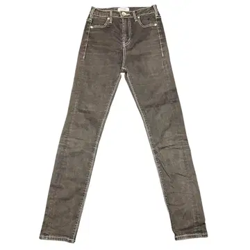 GYDA 하이웨스트 스키니 데님 그레이 XS