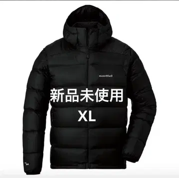 [ 새상품 ] 블랙 XL montbell 라이트 알파인 다운 파카