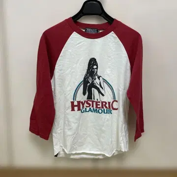 HYSTERIC GLAMOUR 래글런 슬리브 T셔츠 XS