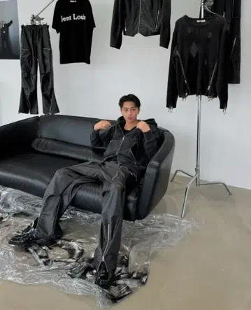 jentlouis double zip hoodie