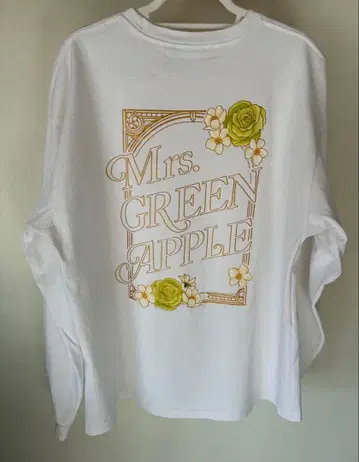 Mrs. GREEN APPLE 티셔츠 긴팔 XL 사이즈