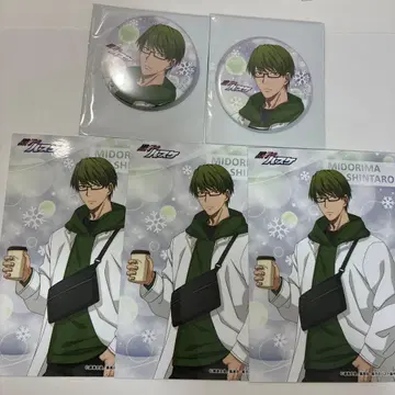 쿠로바스 쿠로코의 농구 점페스 애니메이트 캔뱃지 브로마이드 미도리마