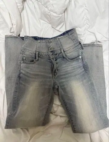 GYDA 백 크로스 스키니 데님 하이웨스트 M