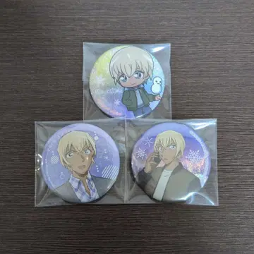 아무로 토오루 캔 배지 세트