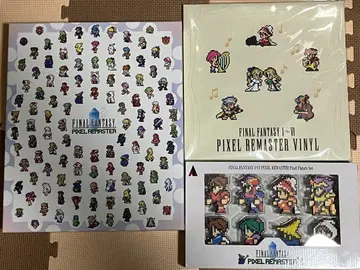 FINAL FANTASY 픽셀 리마스터 레코드 피규어 박스 포함