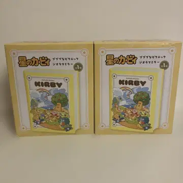 별의 커비 디오라마 거울 2종 세트