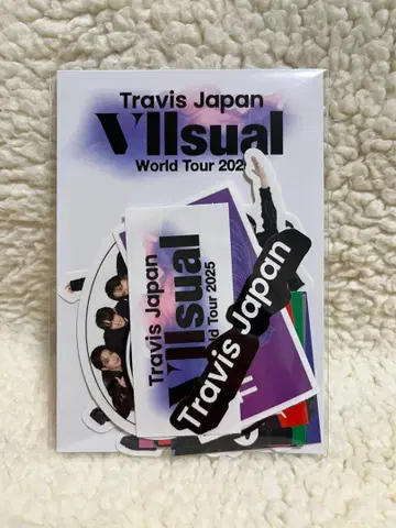 TravisJapan 왈츠 2025 VIIsual 스티커 세트