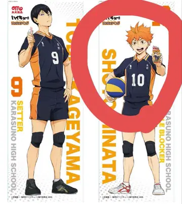 마루다이 하이큐!! 콜라보 캠페인 포스터 등신대