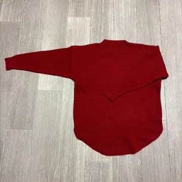 HA-1447 CHUL 미사용 니트 스웨터 빨간색