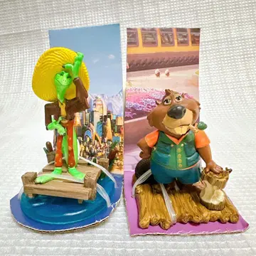 zootopia2 주토피아 피규어 세트 헤이스 비블스