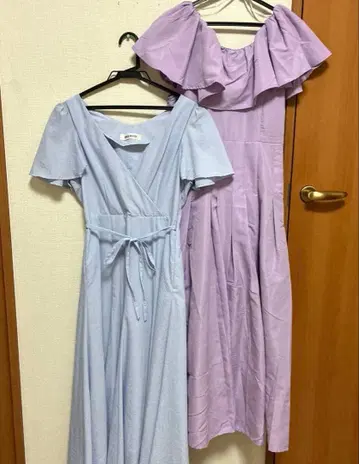 컬러 드레스 2점 양도 신데렐라 드레스와 라푼젤 프릴 드레스