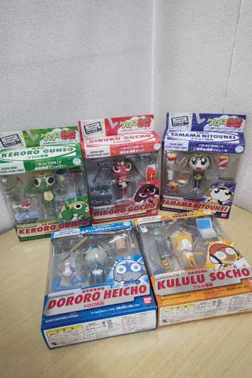 개구리 중사 케로로 [케로로 인 액션] 소대 세트