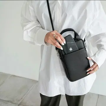 미사용품 소노카반 sonoca 숄더 천연 가죽