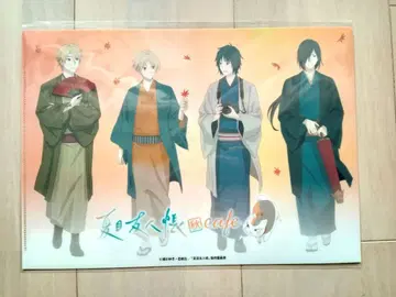 나츠메 우인장 콜라보 카페 and GALLERY A4 클리어 파일