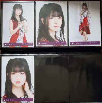 츠츠이 아야메 노기자카46 생사진 봉입 컴프