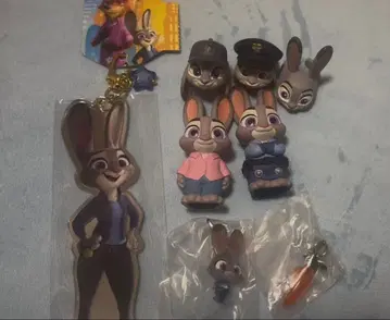 주디 아크릴 키링 메지루시 참 소프트 비닐 피규어 반지