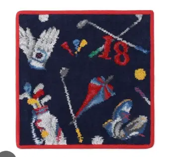 새상품 페이러 골프 무늬 손수건