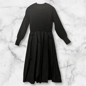 OPAQUE.CLIP 오파크 클립 도킹 원피스 블랙 M