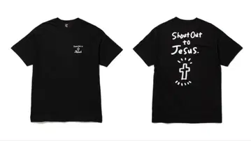 [ kvi baba ] Script Logo T-shirt Black