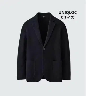 유니클로 C 니트 자켓 2024AW 블랙 S 사이즈