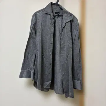 Ermenegildo Zegna 그레이 긴팔 셔츠