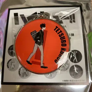 하이큐 RUN 메탈 키링 컬렉션 쿠로오 테츠로