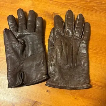 sot 소트 우먼 소프트 가죽 장갑 다크 브라운