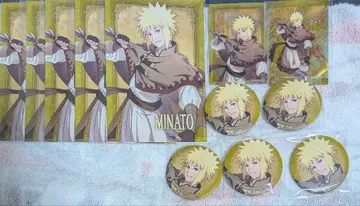 NARUTO 인전 모험담 나미카제 미나토 굿즈 세트