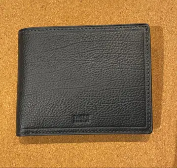 TAKEO KIKUCHI 새상품 접이식 지갑 블랙