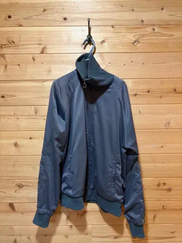 PUMA 그레이 집업 자켓