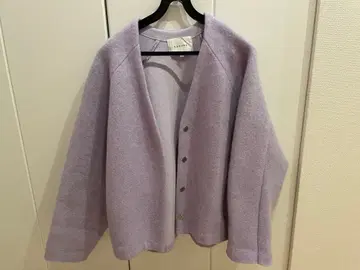 카듀네 복슬복슬 가디건 사이즈 36 라벤더