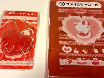 헬로키티 백참 파일 케이스