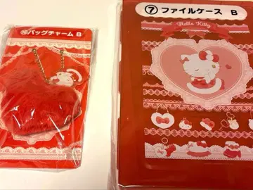 헬로키티 백참 파일 케이스