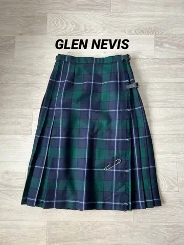 GLEN NEVIS 스코틀랜드제 랩스커트 M