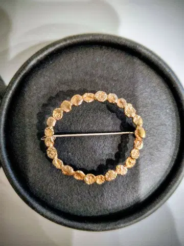 accessories MAU brass 마루마루 브로치