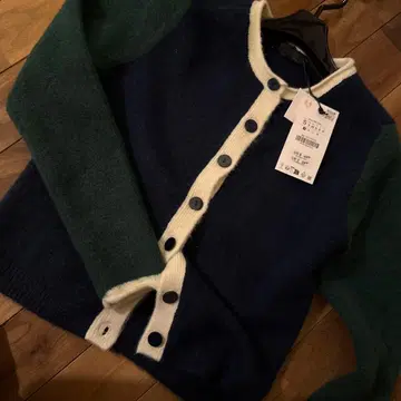 zara 컬러 블록 니트 스웨터