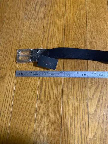 TRUSSARDI 블랙 벨트