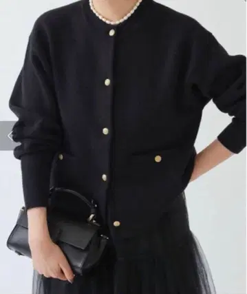 새상품급 IENA 더블 페이스 니트 가디건