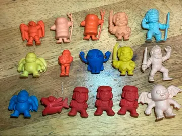 레트로 피규어 지우개 CAPCOM KONAMI 기타 [ 묶음 판매 ]