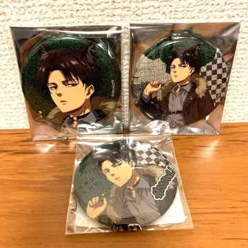 진격의 거인 마루이 늑대인간ver. 트레이딩 캔뱃지 2개 특전 캔뱃지