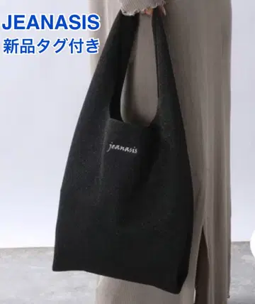 새상품 지나시스 JEANASIS 키라라메 토트백