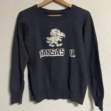 DUBBLE WORKS 플로키 프린트 맨투맨 WAREHOUSE