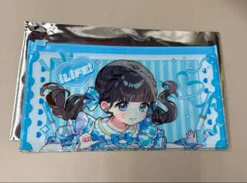 무지개 깃털 미니 지퍼 파우치