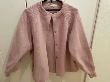 카듀네 핑크 가디건 사이즈 36